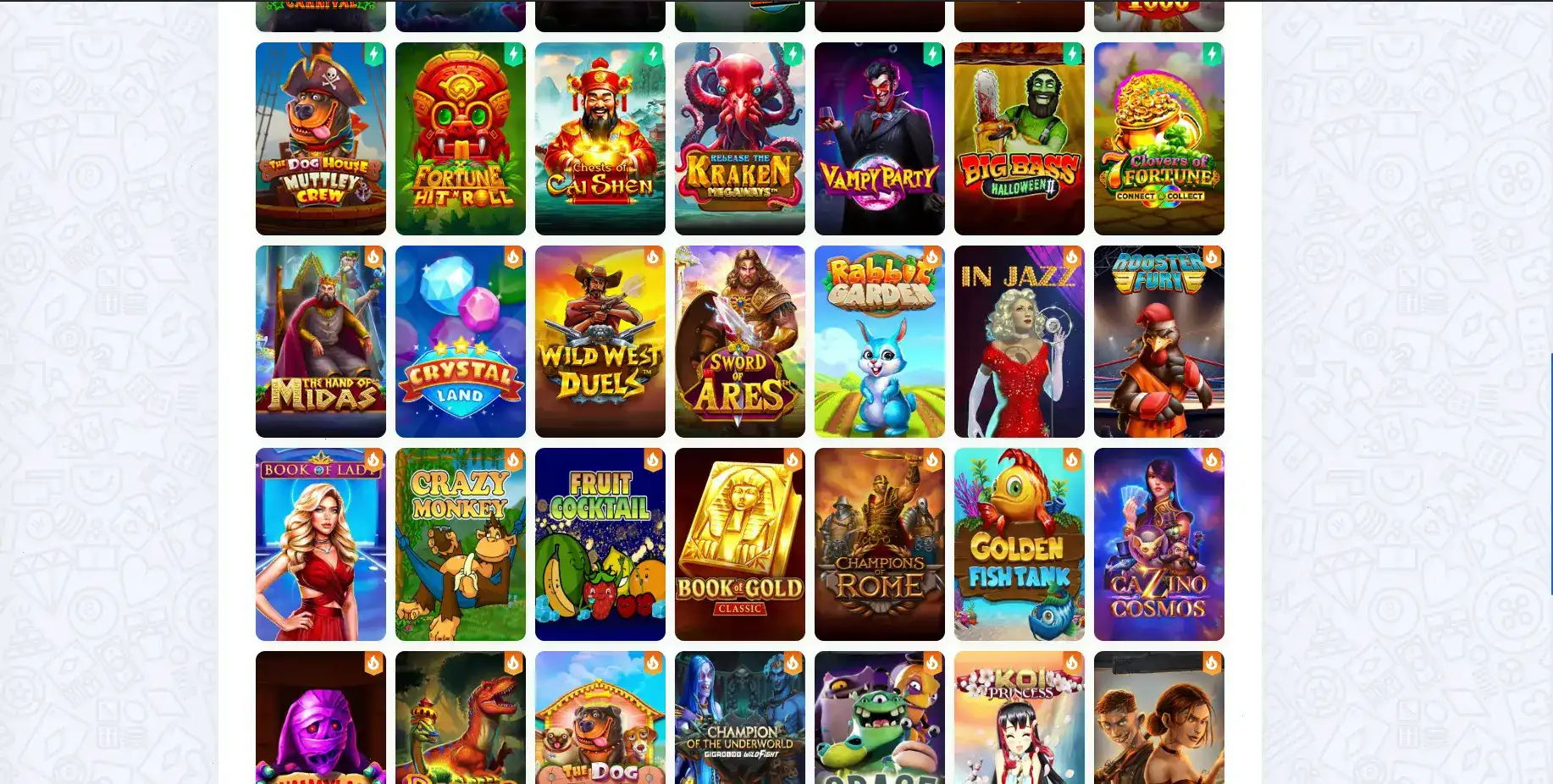 Бонусы и акции в казино Marmelad на экране